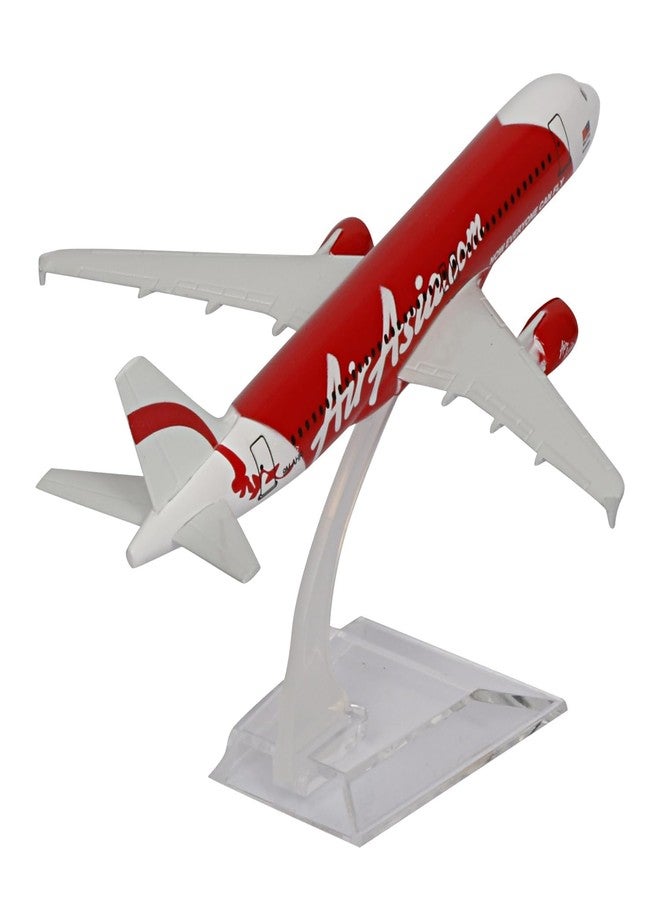 HOUSE HATCH Diecast Aeroplane Scale Model, Aircraft Model Airline, Metal Aircraft, Only for Display Size -16 Cm Multicolor (AIR Asia) - Image 4